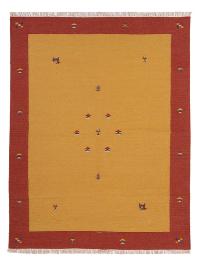 Moderne kilim Tapijt - Wollen tapijt