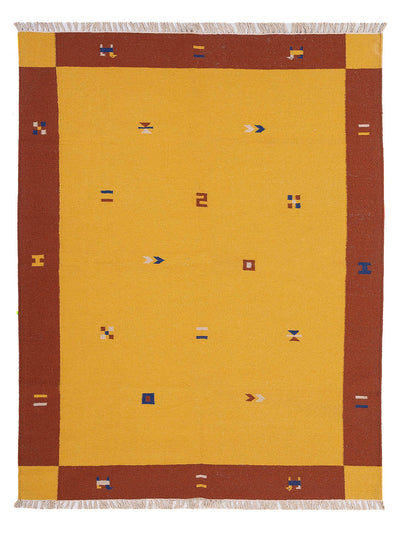 Moderne kilim Tapijt - Wollen tapijt