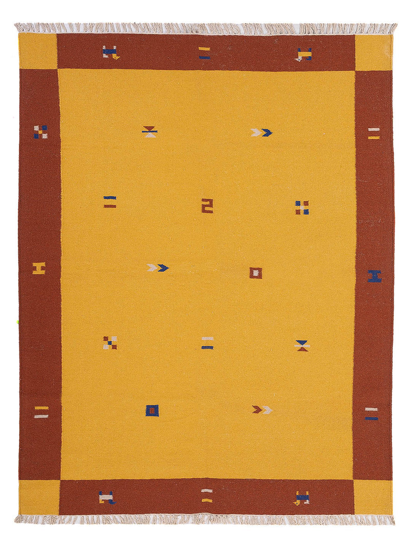 Moderne kilim Tapijt - Wollen tapijt