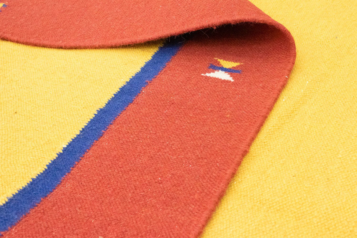 Kelim tapijt - Trendy - 300 x 200 cm - geel