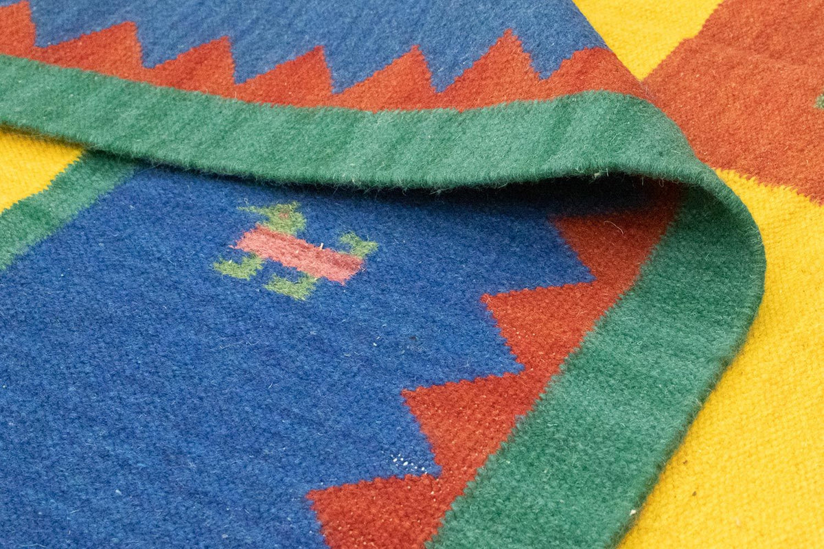 Kelim tapijt - Trendy - 300 x 200 cm - geel