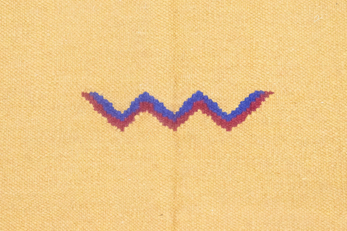 Kelim tapijt - Trendy - 200 x 140 cm - geel