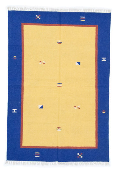 Moderne kilim Tapijt 140x200cm - Wollen tapijt