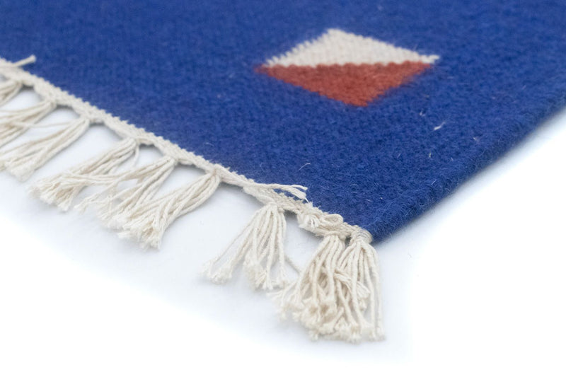 Kelim tapijt - Trendy - 200 x 140 cm - geel