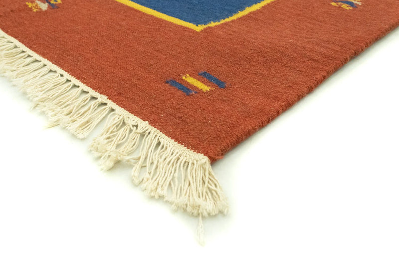 Kelim tapijt - Trendy - 300 x 200 cm - blauw