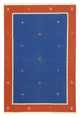 Kelim tapijt - Trendy - 300 x 200 cm - blauw