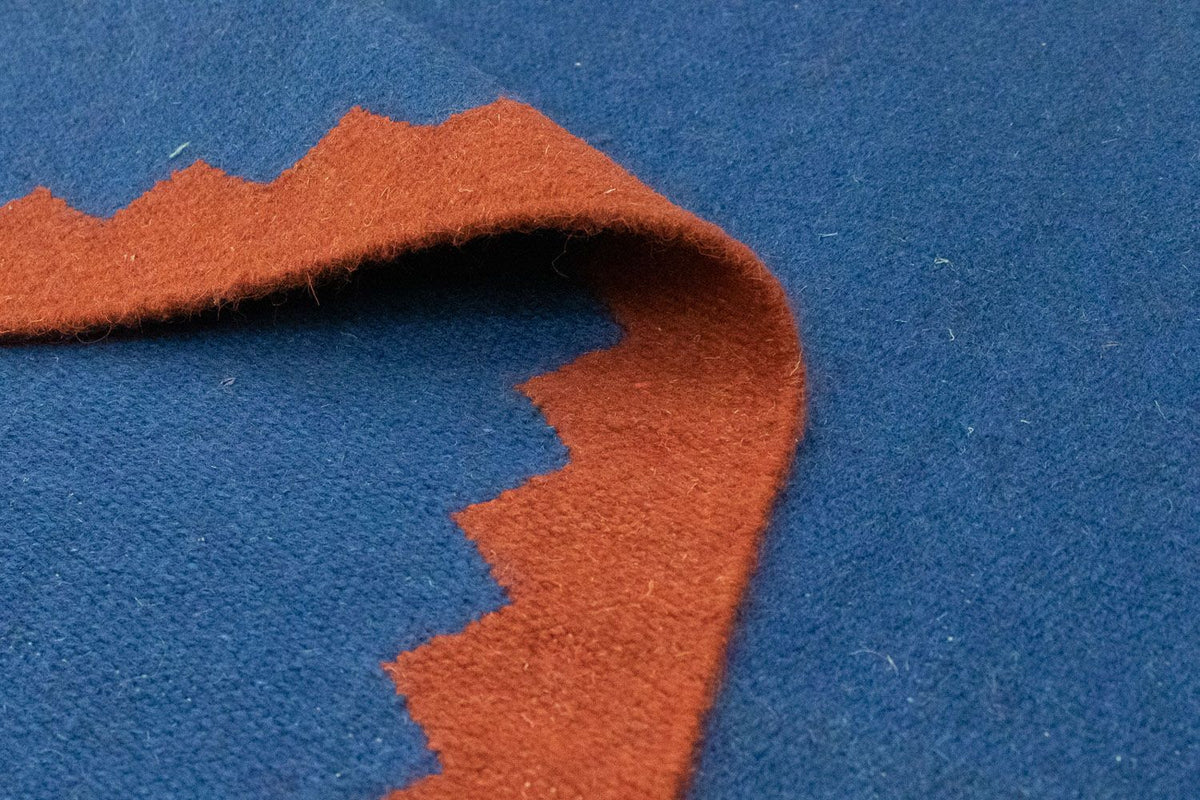 Kelim tapijt - Trendy - 180 x 120 cm - blauw