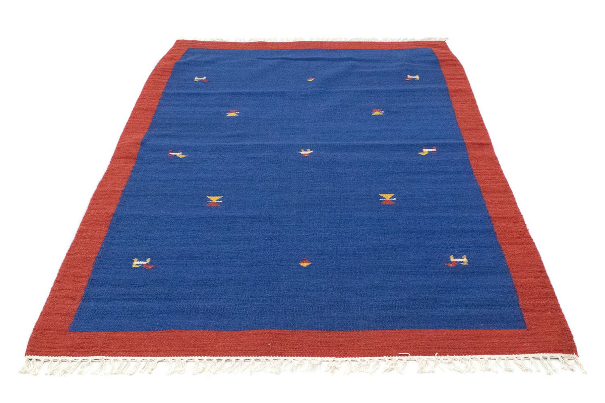 Kelim tapijt - Trendy - 180 x 120 cm - blauw