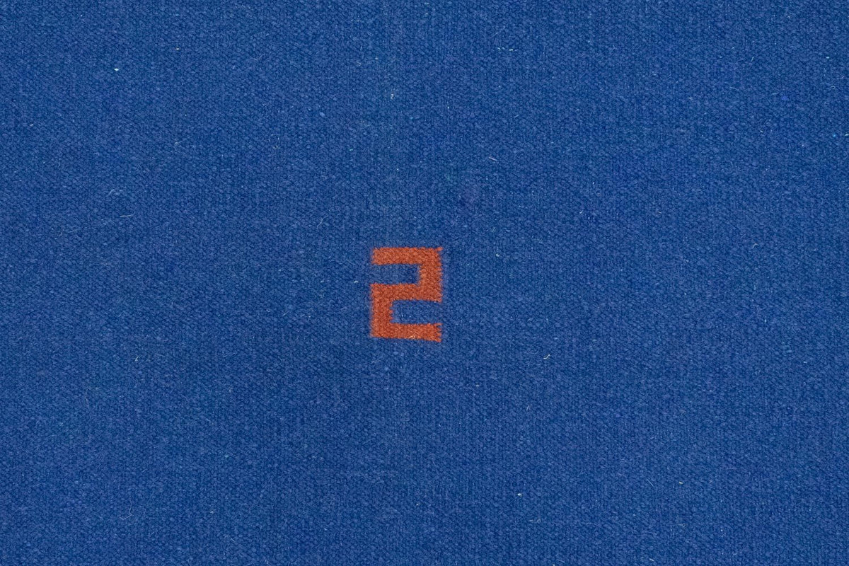 Kelim tapijt - Trendy - 180 x 120 cm - blauw