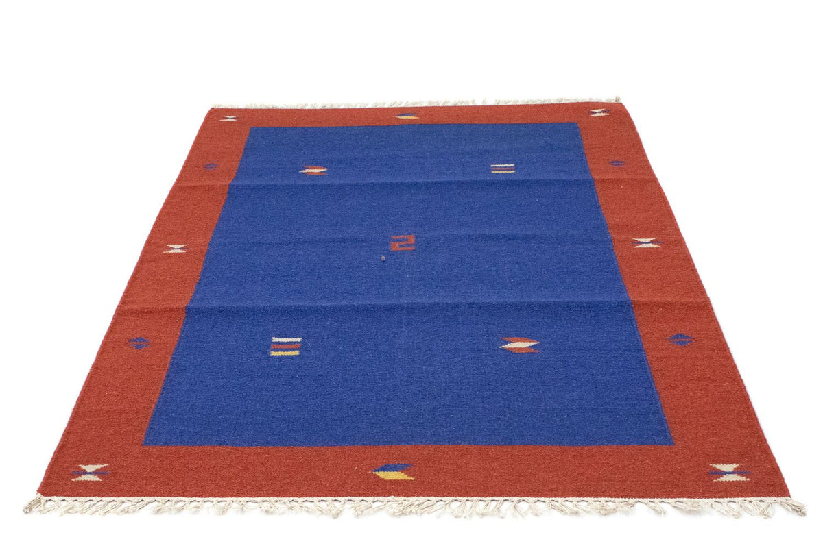Kelim tapijt - Trendy - 180 x 120 cm - blauw