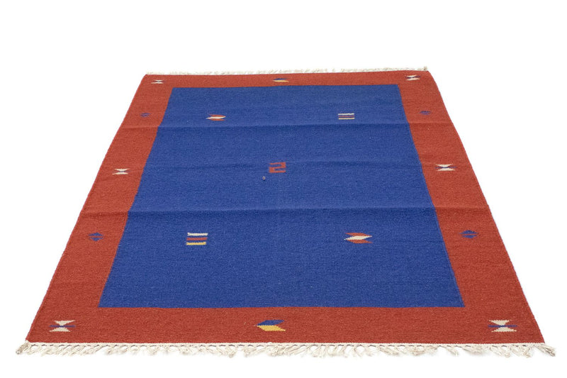 Kelim tapijt - Trendy - 180 x 120 cm - blauw