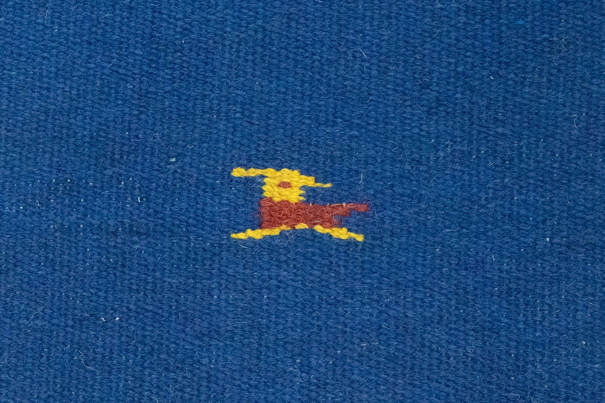 Kelim tapijt - Trendy - 180 x 120 cm - blauw