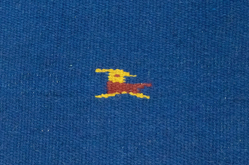 Kelim tapijt - Trendy - 180 x 120 cm - blauw