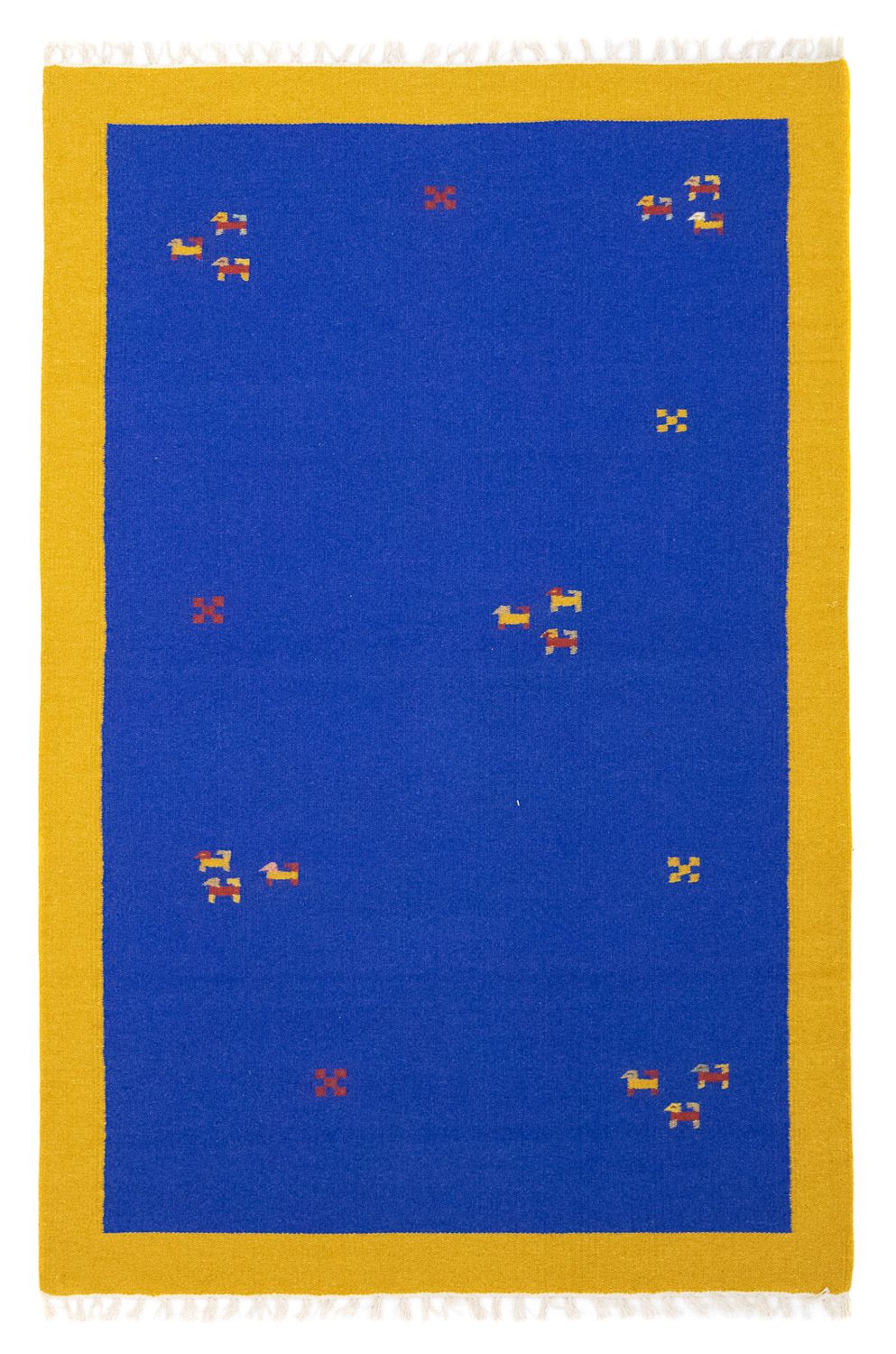 Kelim tapijt - Trendy - 180 x 120 cm - blauw
