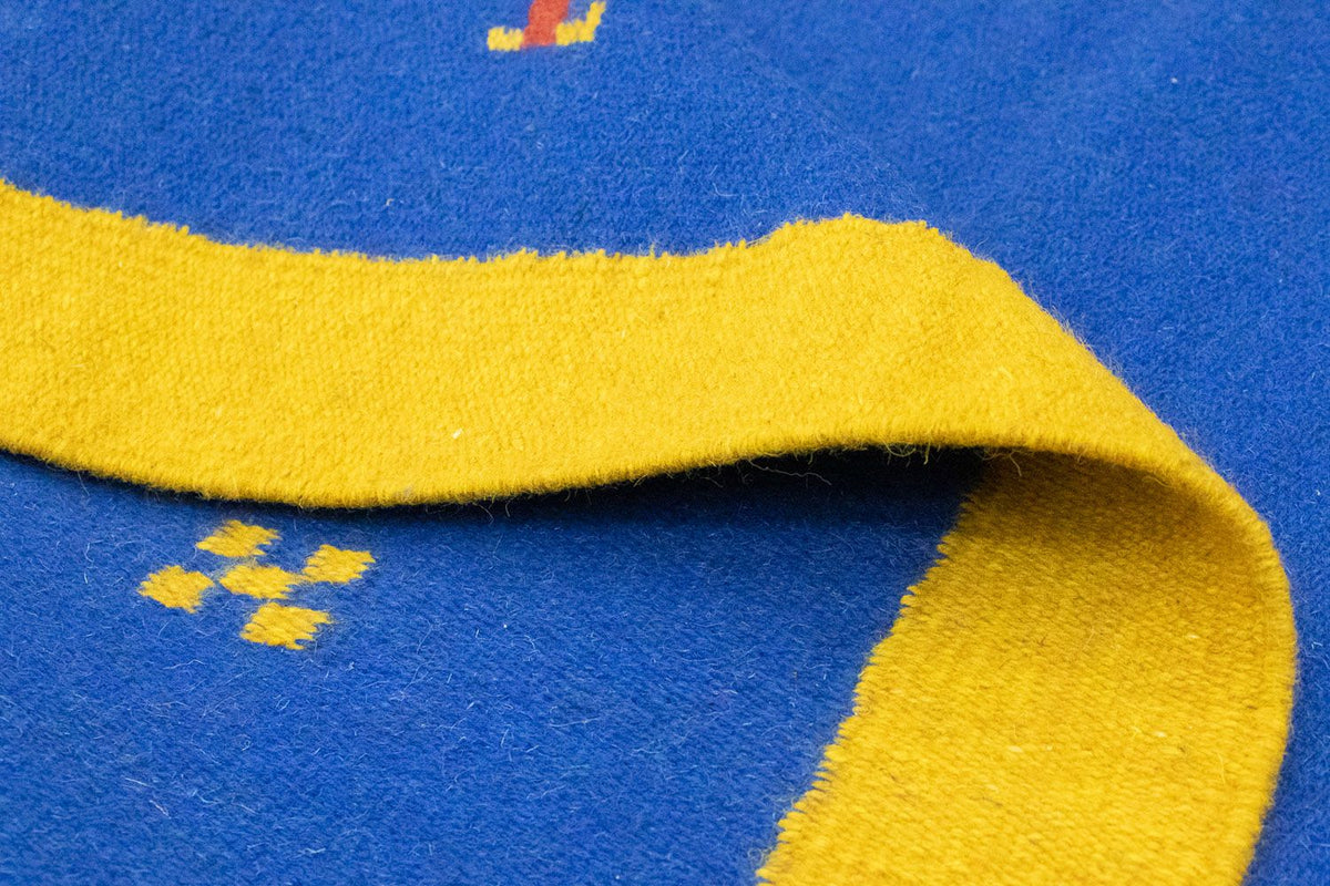 Kelim tapijt - Trendy - 180 x 120 cm - blauw