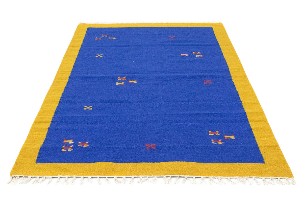 Kelim tapijt - Trendy - 180 x 120 cm - blauw
