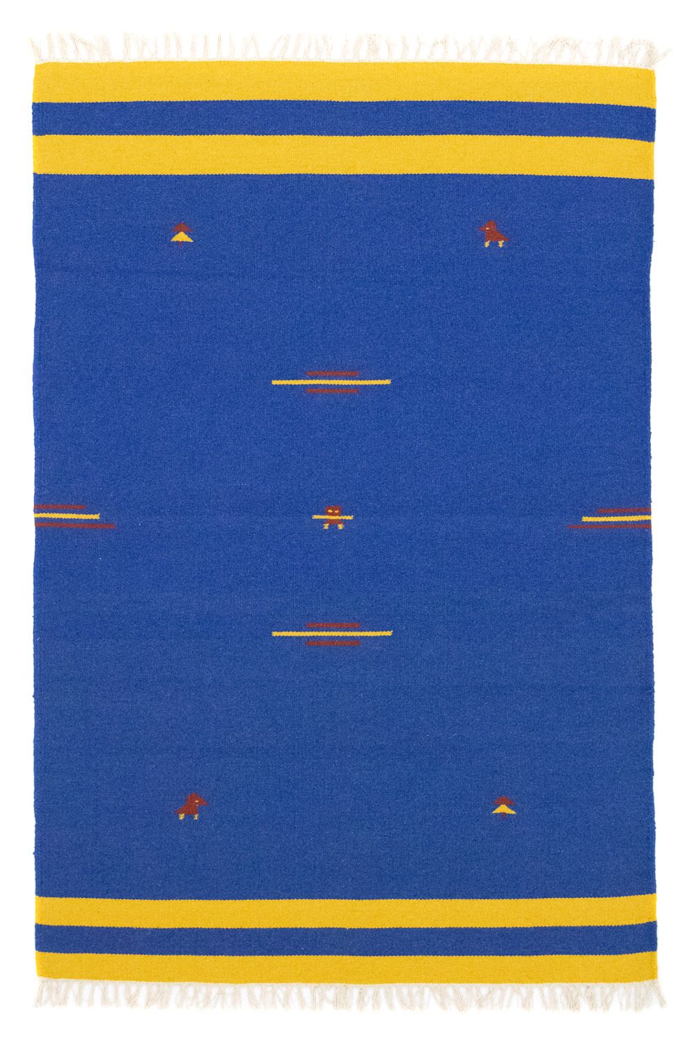 Kelim tapijt - Trendy - 180 x 120 cm - blauw