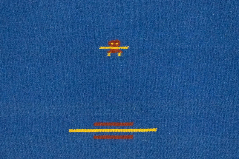 Kelim tapijt - Trendy - 180 x 120 cm - blauw