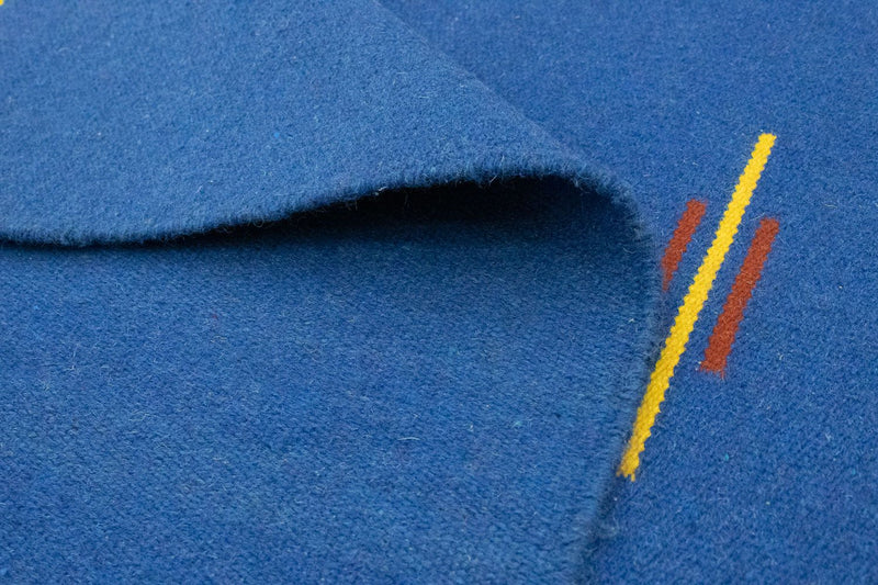 Kelim tapijt - Trendy - 180 x 120 cm - blauw