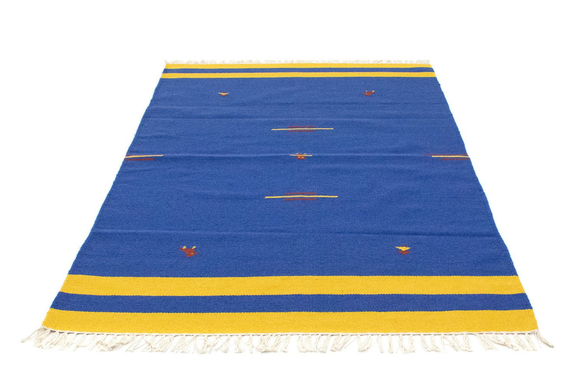 Kelim tapijt - Trendy - 180 x 120 cm - blauw