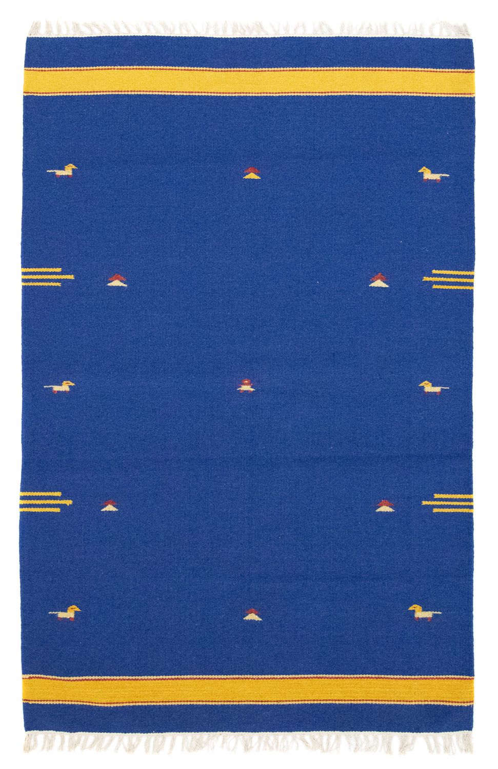 Kelim tapijt - Trendy - 180 x 120 cm - blauw