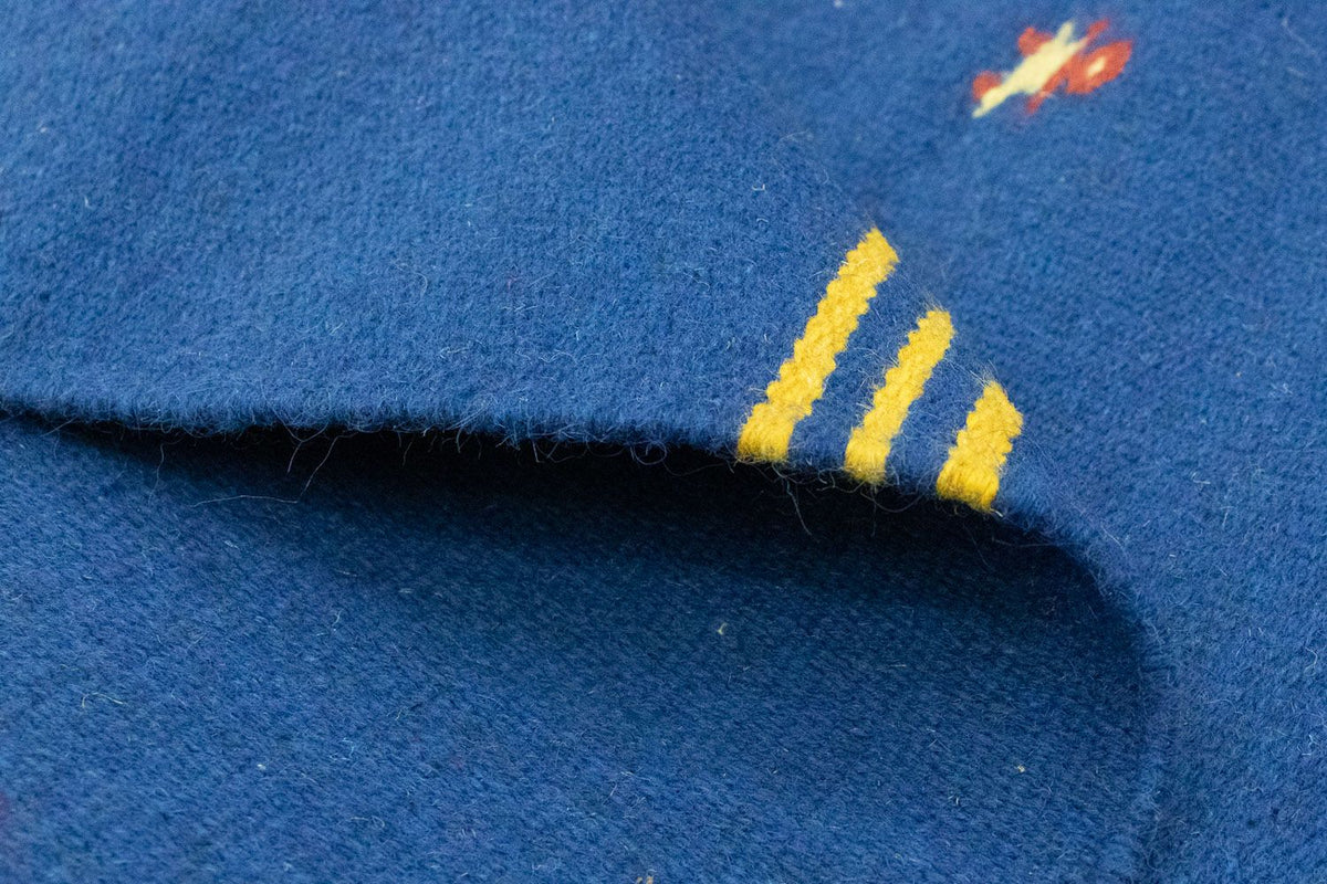 Kelim tapijt - Trendy - 180 x 120 cm - blauw