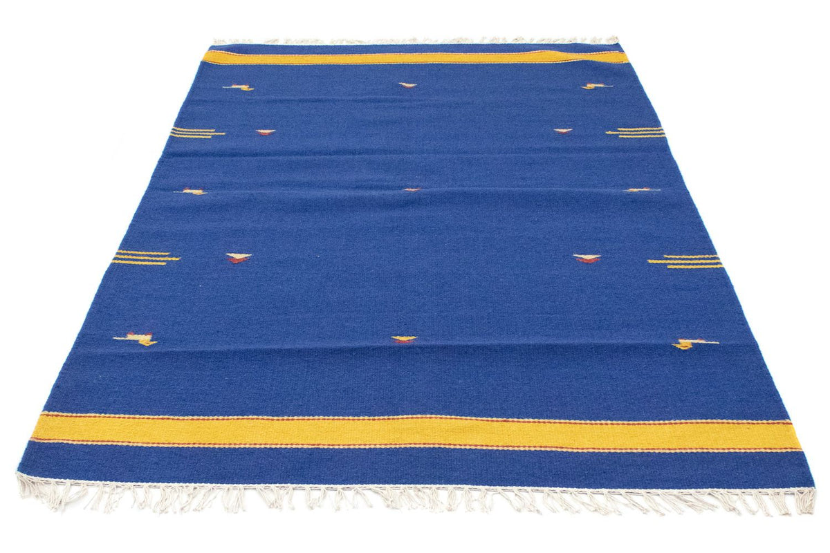 Kelim tapijt - Trendy - 180 x 120 cm - blauw
