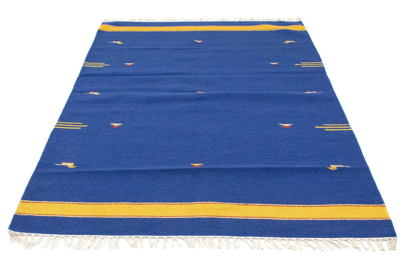 Kelim tapijt - Trendy - 180 x 120 cm - blauw