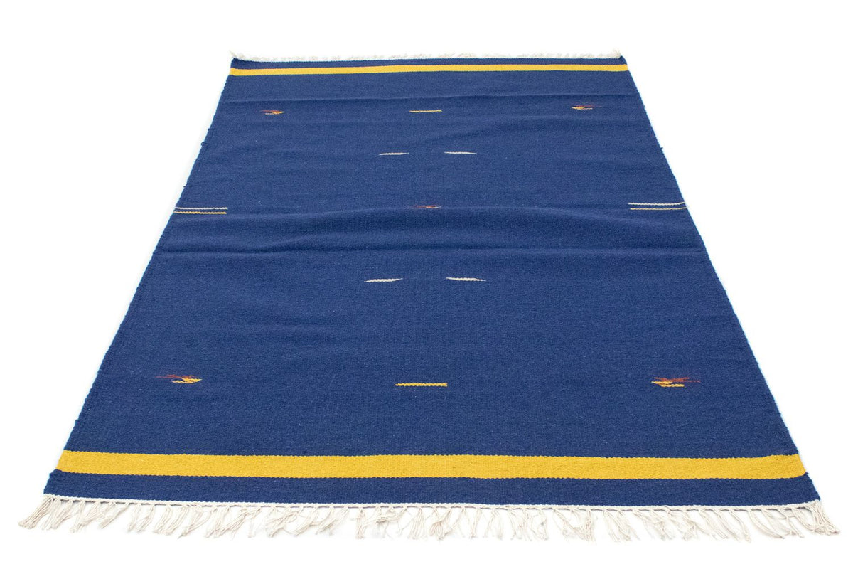 Kelim tapijt - Trendy - 180 x 120 cm - blauw