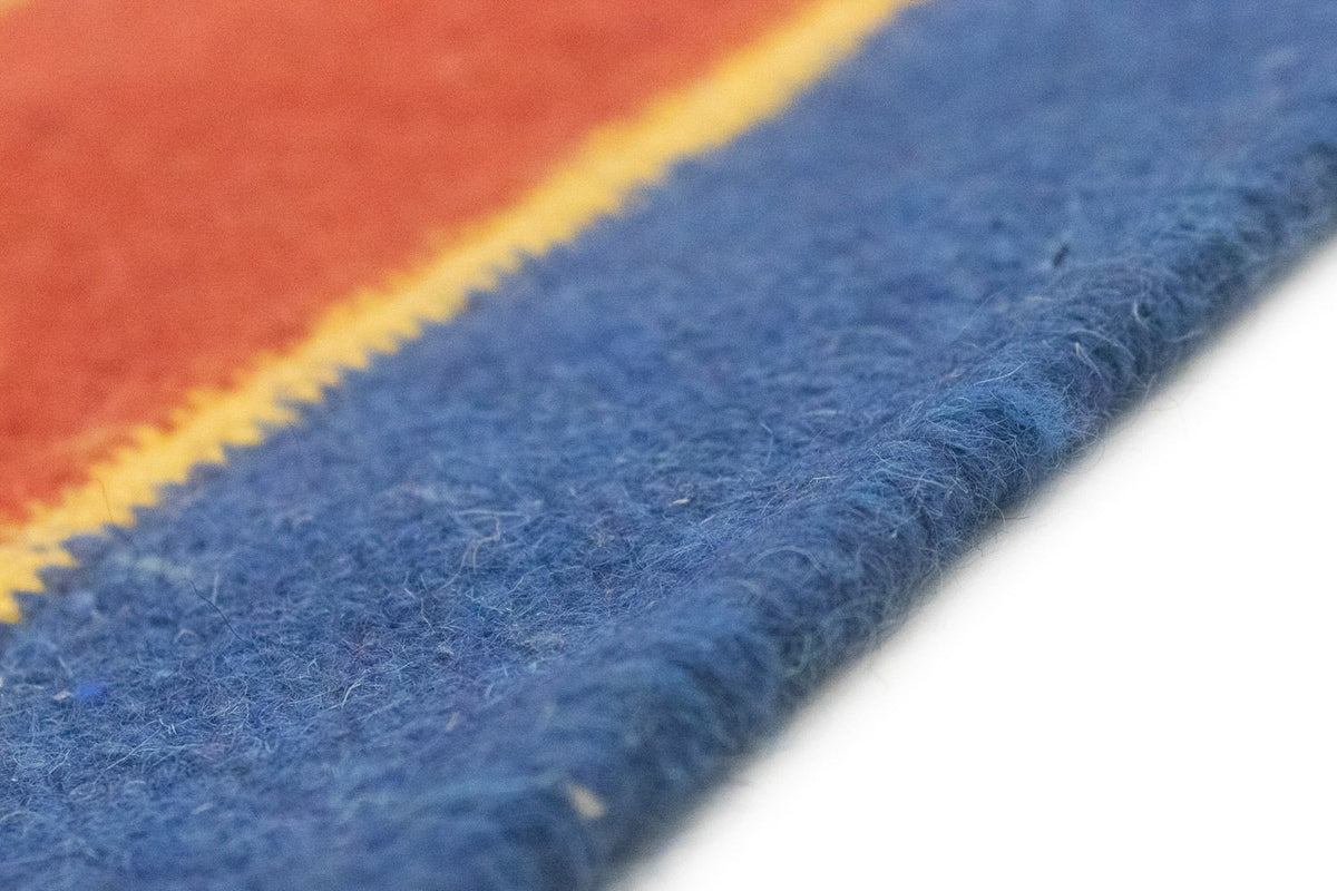 Kelim tapijt - Trendy - 200 x 140 cm - blauw