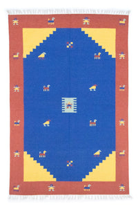Moderne kilim Tapijt 140x200cm - Wollen tapijt – product image