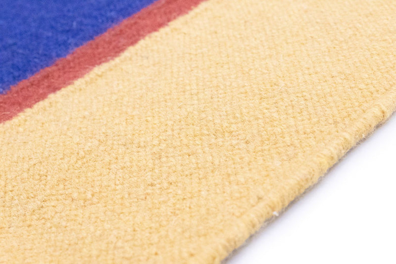 Kelim tapijt - Trendy - 200 x 140 cm - blauw