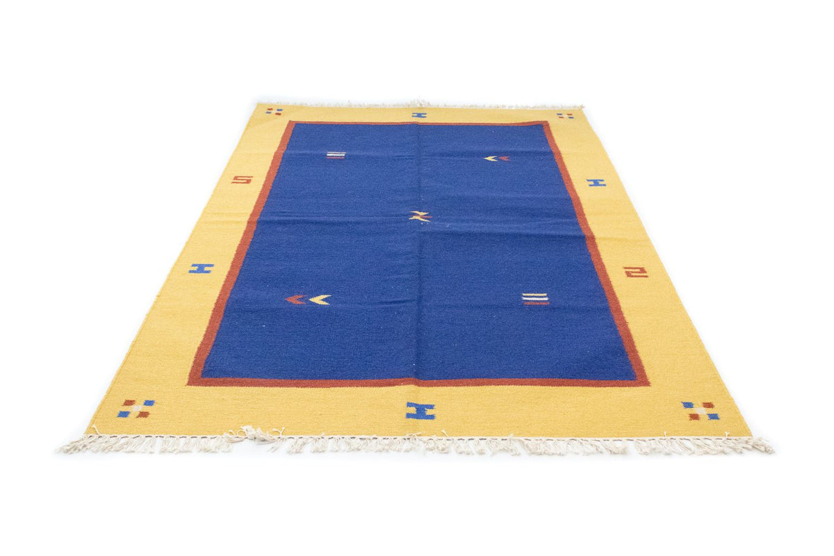 Kelim tapijt - Trendy - 200 x 140 cm - blauw