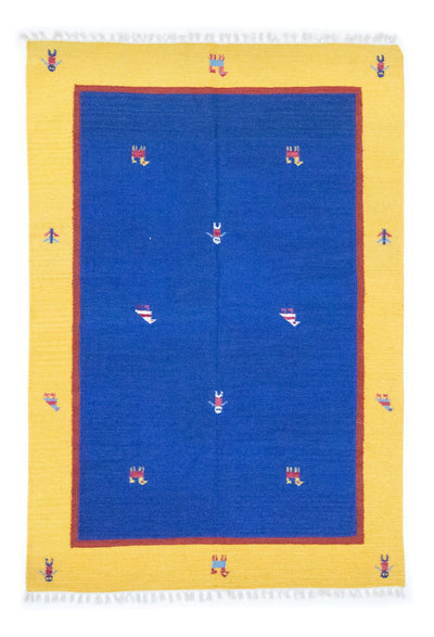 Moderne kilim Tapijt 140x200cm - Wollen tapijt