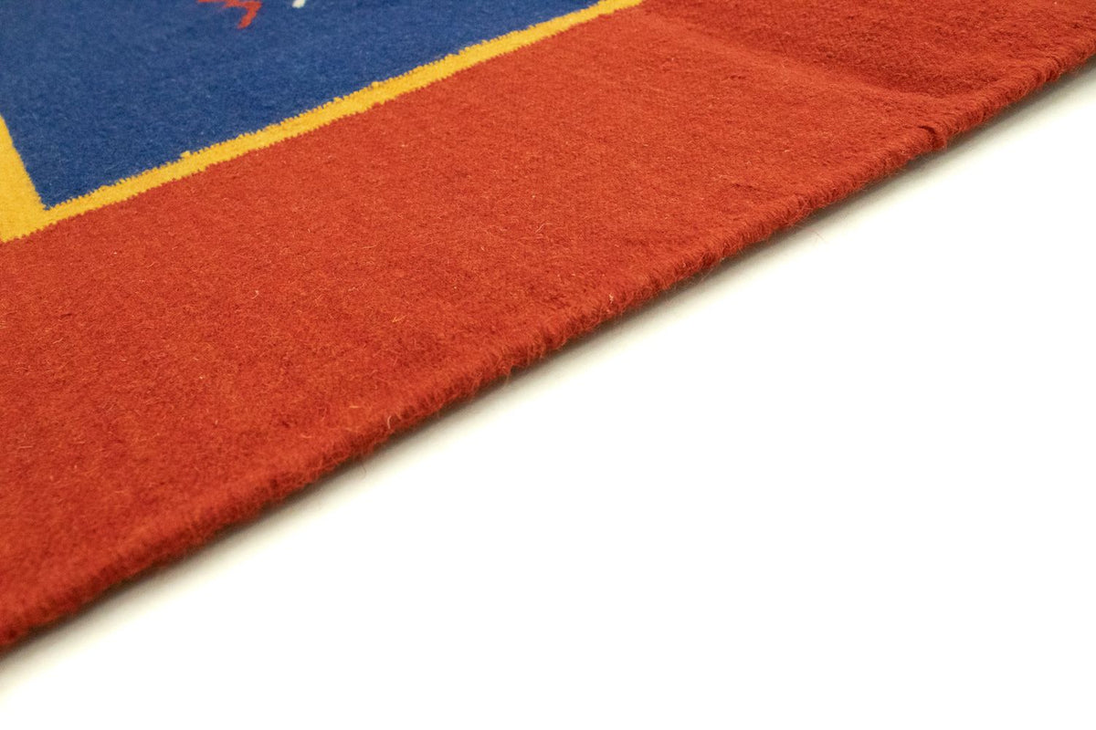 Kelim tapijt - Trendy - 300 x 200 cm - blauw