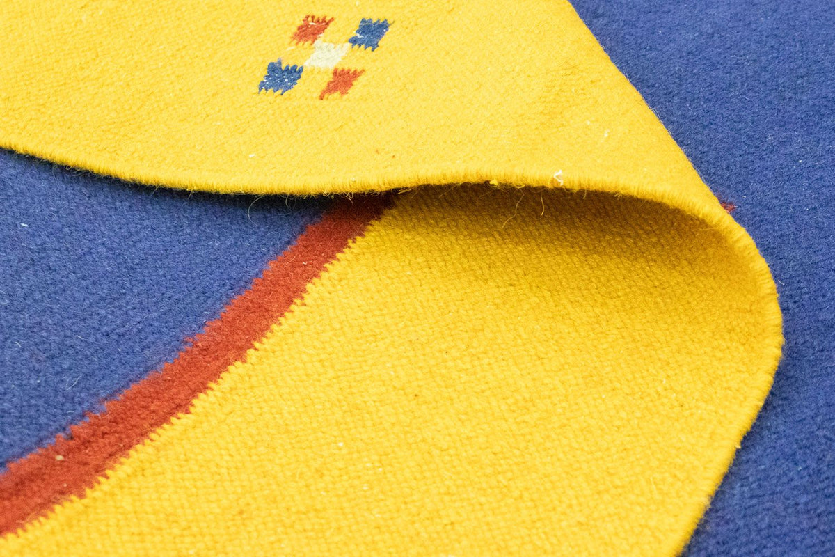 Kelim tapijt - Trendy - 300 x 200 cm - blauw