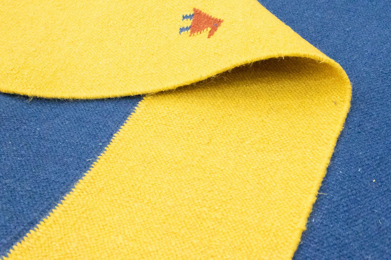 Kelim tapijt - Trendy - 300 x 200 cm - blauw