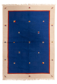 Kelim tapijt - Trendy - 240 x 170 cm - donkerblauw