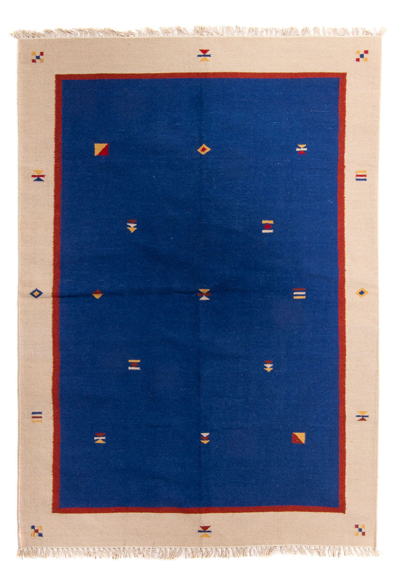 Kelim tapijt - Trendy - 240 x 170 cm - donkerblauw