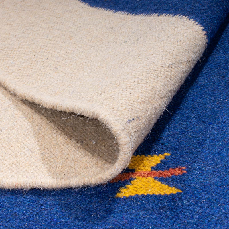 Kelim tapijt - Trendy - 240 x 170 cm - donkerblauw