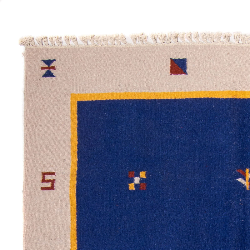 Kelim tapijt - Trendy - 240 x 170 cm - donkerblauw