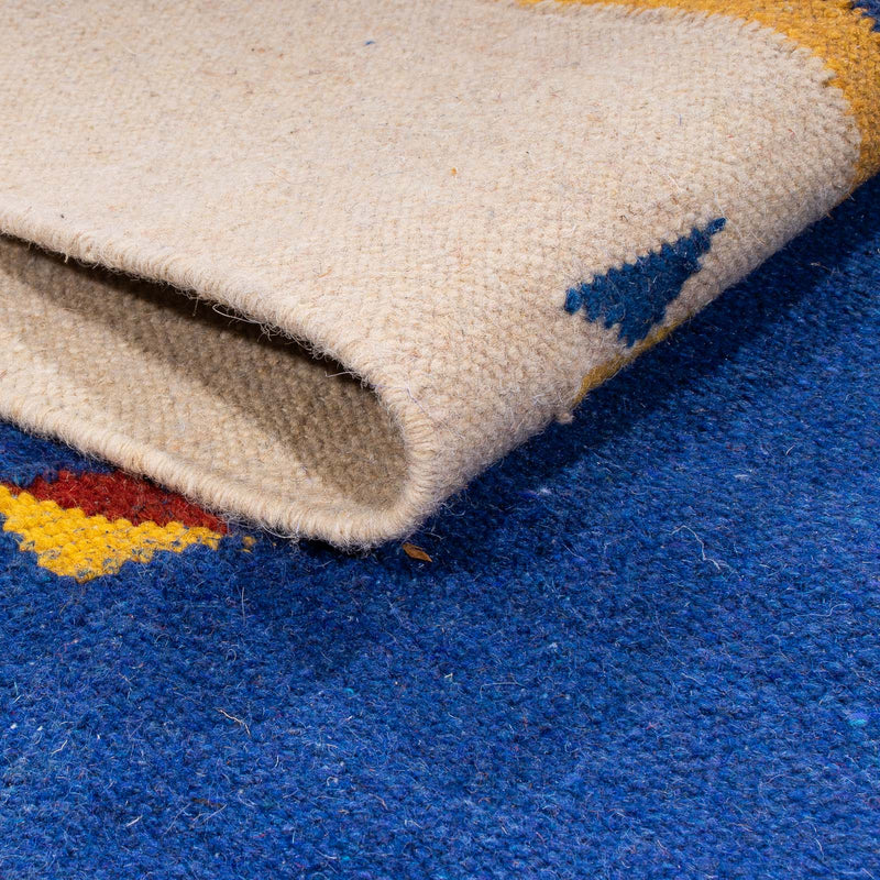 Kelim tapijt - Trendy - 240 x 170 cm - donkerblauw