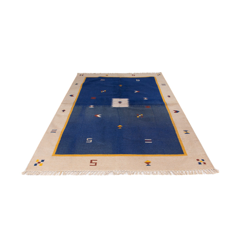 Kelim tapijt - Trendy - 240 x 170 cm - donkerblauw