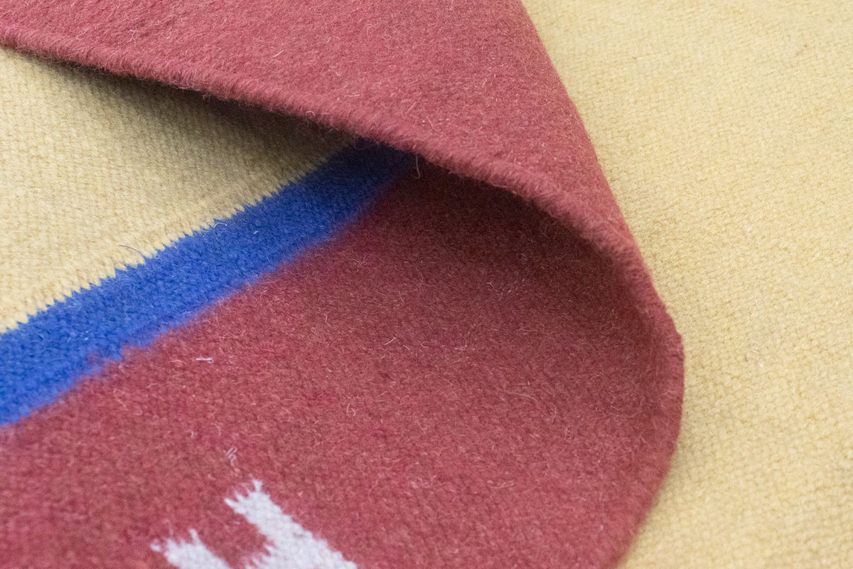 Kelim tapijt - Trendy - 200 x 140 cm - geel