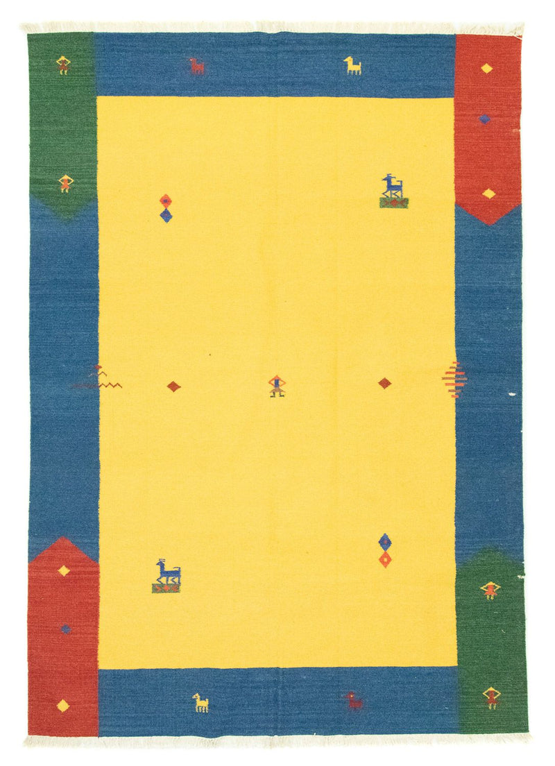 Kelim tapijt - Trendy - 300 x 200 cm - geel