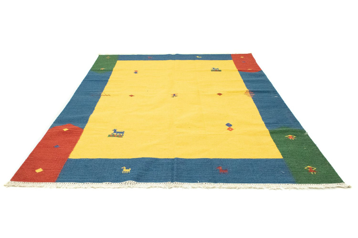 Kelim tapijt - Trendy - 300 x 200 cm - geel