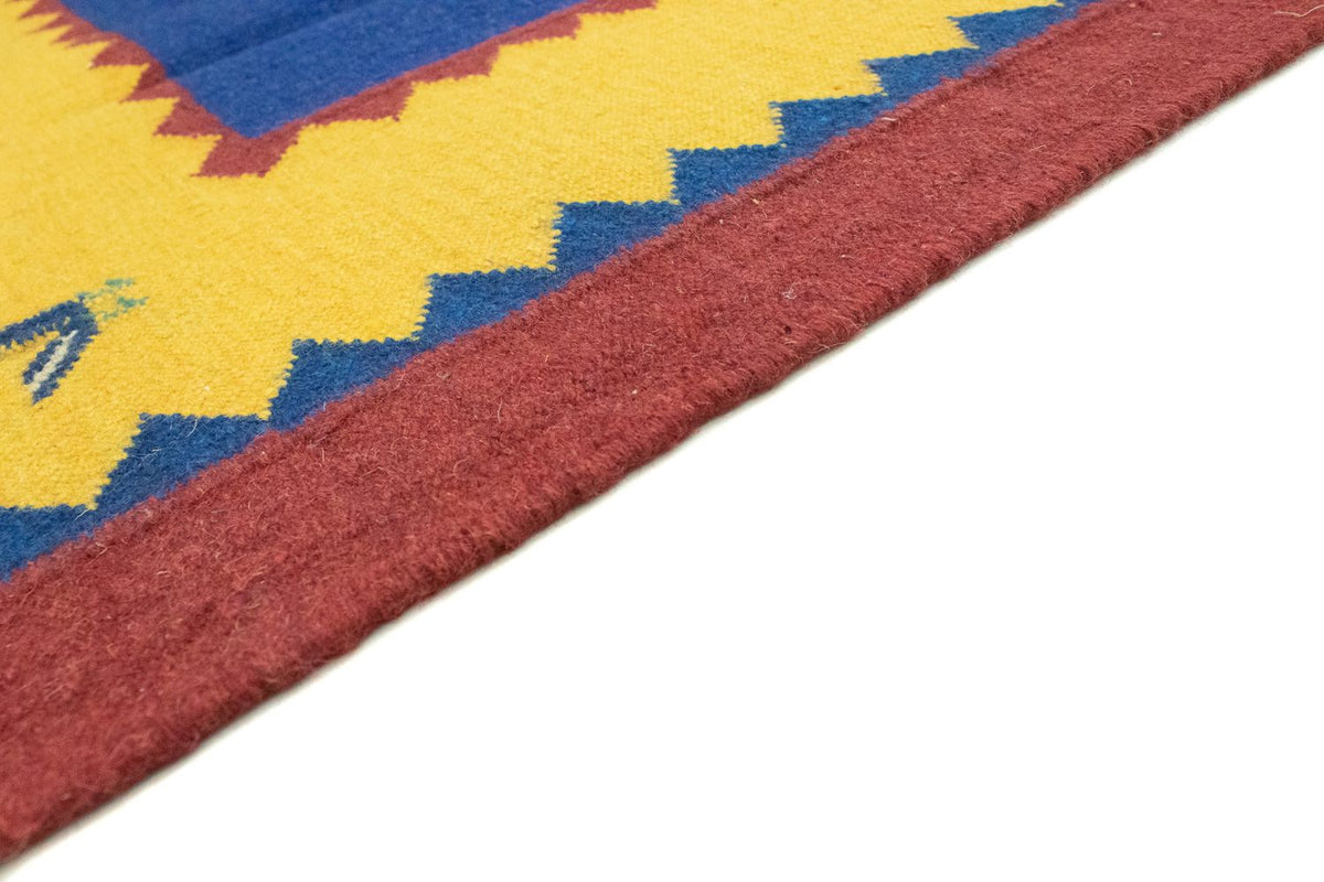 Kelim tapijt - Trendy - 300 x 200 cm - blauw