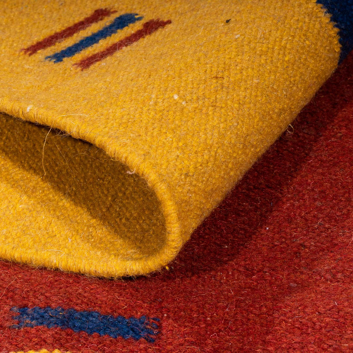 Kelim tapijt - Trendy - 240 x 170 cm - donkerrood