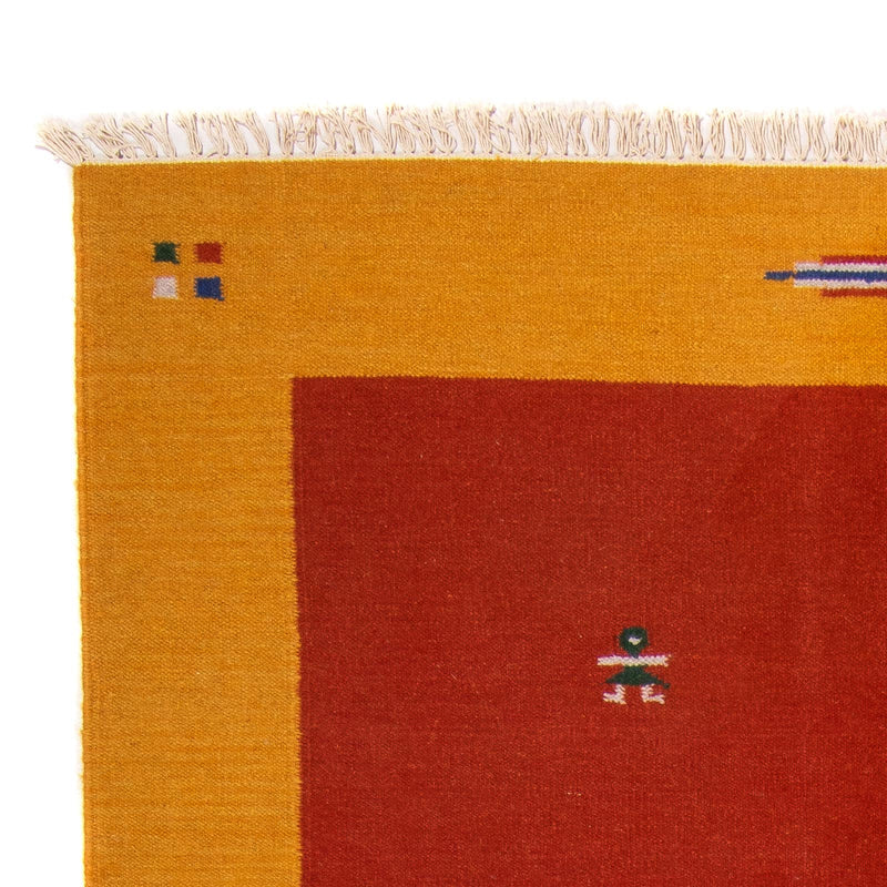 Kelim tapijt - Trendy - 240 x 170 cm - donkerrood