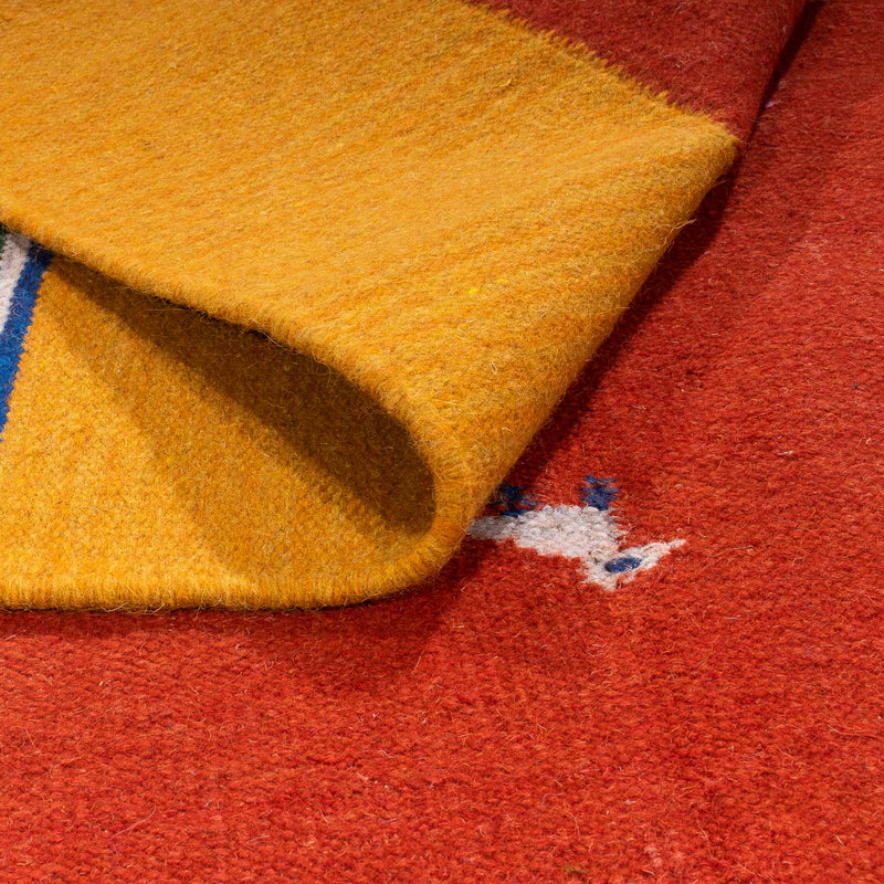 Kelim tapijt - Trendy - 240 x 170 cm - donkerrood